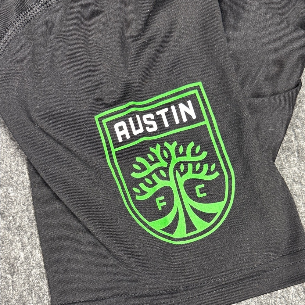 Adidas Black and Green Austin FC Tee - Picture 5 of 7